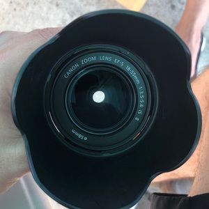 Canon Zoom Lens EF-S 18-55 mm/ 85 mm